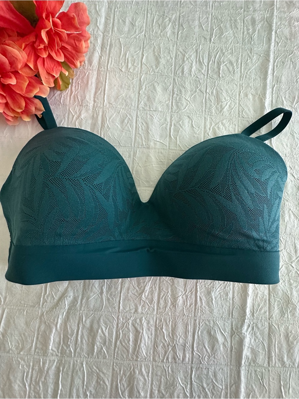 Soma Teal Enbliss Wireless 34C Bra! Never Worn!
